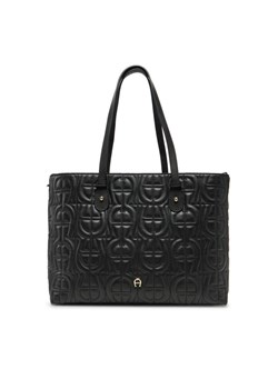 Aigner Torebka 137074 Czarny ze sklepu MODIVO w kategorii Torby Shopper bag - zdjęcie 182671766