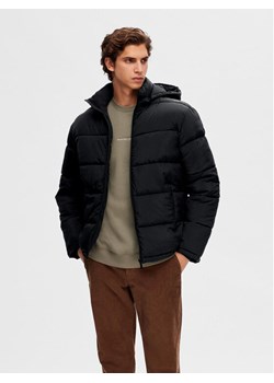 Selected Homme Kurtka zimowa Cooper 16089957 Czarny Regular Fit ze sklepu MODIVO w kategorii Kurtki męskie - zdjęcie 182671816