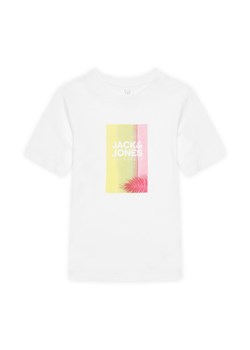 Jack&Jones Junior T-Shirt Varenna 12278349 Biały Regular Fit ze sklepu MODIVO w kategorii T-shirty chłopięce - zdjęcie 182671888
