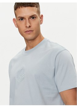 Karl Lagerfeld Jeans T-Shirt 241D1705 Niebieski Regular Fit ze sklepu MODIVO w kategorii T-shirty męskie - zdjęcie 182672016