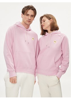 Puma Bluza Unisex PALOMO 538798 Różowy Relaxed Fit ze sklepu MODIVO w kategorii Bluzy męskie - zdjęcie 182672027