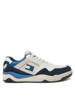 Tommy Jeans Sneakersy Tjm New Basket Sneaker Lc EM0EM01500 Granatowy ze sklepu MODIVO w kategorii Buty sportowe męskie - zdjęcie 182672088