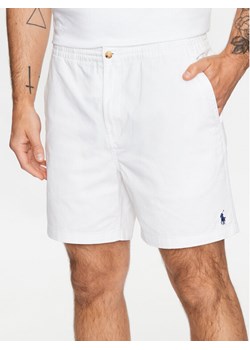 Polo Ralph Lauren Szorty materiałowe 710644995042 Biały Regular Fit ze sklepu MODIVO w kategorii Spodenki męskie - zdjęcie 182672165