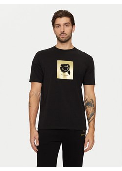 KARL LAGERFELD T-Shirt 755460 551235 Czarny Regular Fit ze sklepu MODIVO w kategorii T-shirty męskie - zdjęcie 182672178