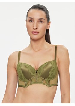 Hunkemöller Biustonosz z fiszbiną Amelie Pd Ll 203523 Zielony ze sklepu MODIVO w kategorii Biustonosze - zdjęcie 182672246