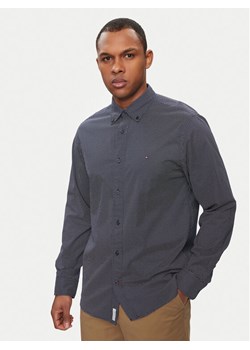 Tommy Hilfiger Koszula Mini Geo MW0MW25036 Granatowy Regular Fit ze sklepu MODIVO w kategorii Koszule męskie - zdjęcie 182672287