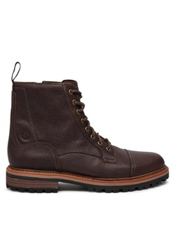 Clarks Trzewiki Clarkridge Hi 26179729 Brązowy ze sklepu MODIVO w kategorii Buty zimowe męskie - zdjęcie 182672309
