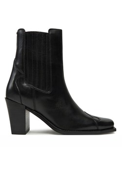 Bronx Botki New-Parton 34334-A Czarny ze sklepu MODIVO w kategorii Botki - zdjęcie 182672335