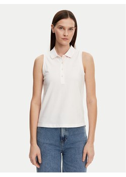 Gant Polo 4200560 Biały Regular Fit ze sklepu MODIVO w kategorii Bluzki damskie - zdjęcie 182672445