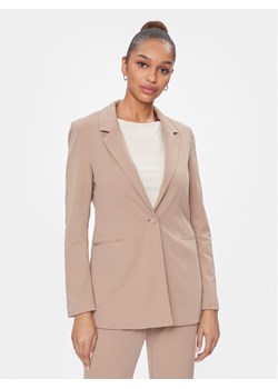 Vero Moda Marynarka Sara 10299864 Beżowy Slim Fit ze sklepu MODIVO w kategorii Marynarki damskie - zdjęcie 182672518