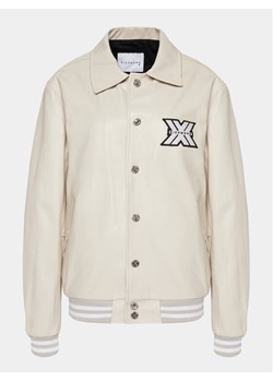 Richmond X Kurtka skórzana Sulza UMP24221GB Beżowy Regular Fit ze sklepu MODIVO w kategorii Kurtki męskie - zdjęcie 182672589