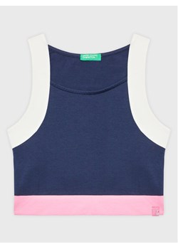 United Colors Of Benetton Top 3P4ZCH00O Kolorowy Slim Fit ze sklepu MODIVO w kategorii Bluzki dziewczęce - zdjęcie 182672618