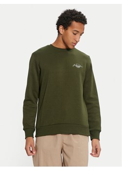 Jack&Jones Bluza Ferris 12256837 Zielony Standard Fit ze sklepu MODIVO w kategorii Bluzy męskie - zdjęcie 182672629