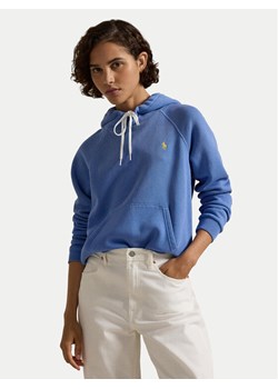 Polo Ralph Lauren Bluza 211943007018 Niebieski Relaxed Fit ze sklepu MODIVO w kategorii Bluzy damskie - zdjęcie 182672757