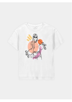 Coccodrillo T-Shirt WC4143202CEJ Biały Regular Fit - id: 0000304010293 - marki MODIVO - 182672776 Coccodrillo T-Shirt WC4143202CEJ Biały Regular Fit ze sklepu MODIVO w kategorii Bluzki dziewczęce - zdjęcie 182672776