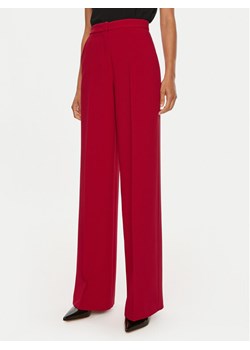 Pinko Spodnie materiałowe Pergamino 100331 A20Q Czerwony Regular Fit ze sklepu MODIVO w kategorii Spodnie damskie - zdjęcie 182672778