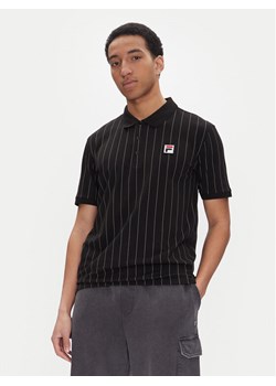 Fila Polo Linter FAM0923 Czarny Regular Fit - id: 0000305367976 - marki Fila - 182672878 Fila Polo Linter FAM0923 Czarny Regular Fit ze sklepu MODIVO w kategorii T-shirty męskie - zdjęcie 182672878