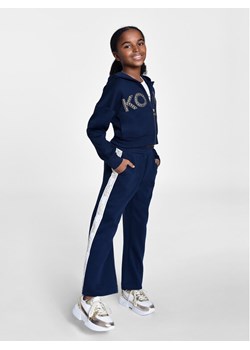 MICHAEL KORS KIDS Spodnie dresowe R14158 Granatowy Regular Fit ze sklepu MODIVO w kategorii Spodnie dziewczęce - zdjęcie 182672897