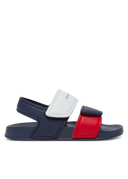 Tommy Hilfiger Sandały T1X2-33913-1172Y S Granatowy ze sklepu MODIVO w kategorii Sandały dziecięce - zdjęcie 182672955