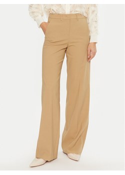 Marella Spodnie materiałowe Galoppo 2423136162 Brązowy Wide Leg ze sklepu MODIVO w kategorii Spodnie damskie - zdjęcie 182673028