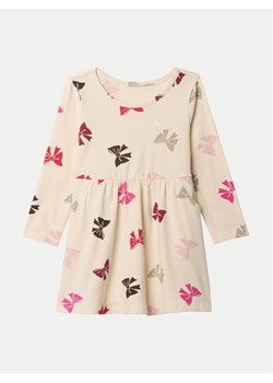 Gap Sukienka codzienna 646806 Beżowy Regular Fit ze sklepu MODIVO w kategorii Sukienki dziewczęce - zdjęcie 182673059