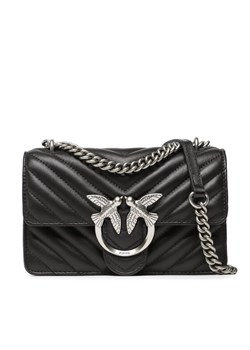 Pinko Torebka Love One Mini Dc PE 23 PLTT 100074 A0GK Czarny ze sklepu MODIVO w kategorii Listonoszki - zdjęcie 182673097