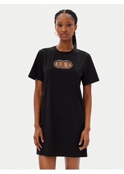 MET Sukienka codzienna M10 306AB Czarny Slim Fit ze sklepu MODIVO w kategorii Sukienki - zdjęcie 182673106