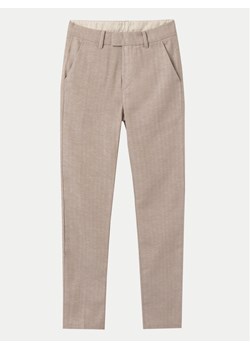 Mayoral Spodnie materiałowe 6524 Beżowy Slim Fit ze sklepu MODIVO w kategorii Spodnie dziewczęce - zdjęcie 182673127