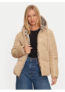 Guess Kurtka puchowa Emelie W4BL38 WGK12 Beżowy Regular Fit ze sklepu MODIVO w kategorii Kurtki damskie - zdjęcie 182673178