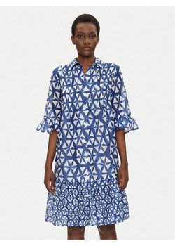 Iconique Sukienka koszulowa IC25-087 Niebieski Relaxed Fit ze sklepu MODIVO w kategorii Sukienki - zdjęcie 182673209