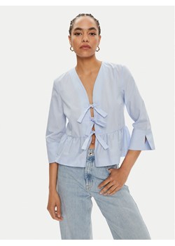 ViCOLO Bluzka TB1518 Niebieski Regular Fit ze sklepu MODIVO w kategorii Bluzki damskie - zdjęcie 182673519