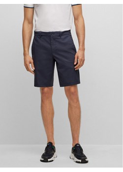Boss Szorty materiałowe 50487535 Niebieski Slim Fit ze sklepu MODIVO w kategorii Spodenki męskie - zdjęcie 182673545
