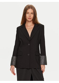 Eleh Marynarka E00277 Czarny Regular Fit ze sklepu MODIVO w kategorii Marynarki damskie - zdjęcie 182673546