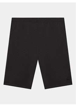 United Colors Of Benetton Szorty rowerowe 3MT1C901D Czarny Slim Fit ze sklepu MODIVO w kategorii Spodenki dziewczęce - zdjęcie 182673595