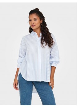 JDY Koszula Grace 15317242 Błękitny Oversize ze sklepu MODIVO w kategorii Koszule damskie - zdjęcie 182673737