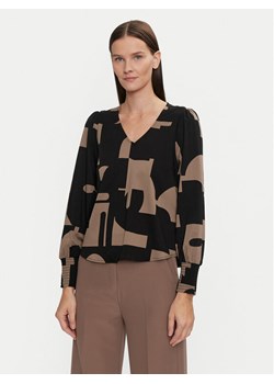 Fransa Bluzka Natali 20614110 Brązowy Regular Fit ze sklepu MODIVO w kategorii Bluzki damskie - zdjęcie 182673749