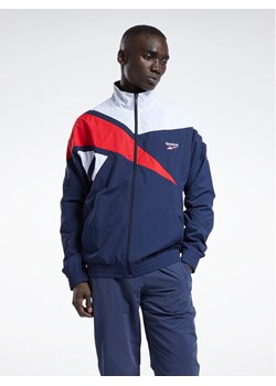 Reebok Bluza Classics Vector Track Top H54456 Niebieski Regular Fit ze sklepu MODIVO w kategorii Bluzy męskie - zdjęcie 182673918