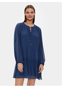 Liu Jo Sukienka codzienna MA4106 T5975 Granatowy Regular Fit ze sklepu MODIVO w kategorii Sukienki - zdjęcie 182673995