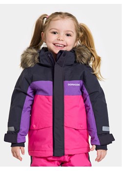 Didriksons Parka Bjärven Kids Parka 2 504898 Różowy ze sklepu MODIVO w kategorii Kurtki dziewczęce - zdjęcie 182674007