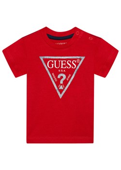 Guess T-Shirt N73I55 K8HM0 Czerwony Regular Fit ze sklepu MODIVO w kategorii T-shirty chłopięce - zdjęcie 182674118