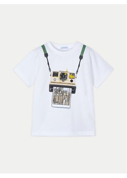 Mayoral T-Shirt 3044 Biały Regular Fit ze sklepu MODIVO w kategorii T-shirty chłopięce - zdjęcie 182674245