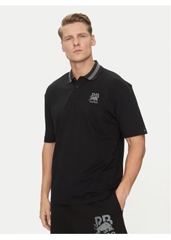 HUGO Polo Dodac_RB 50542748 Czarny Regular Fit ze sklepu MODIVO w kategorii T-shirty męskie - zdjęcie 182674315