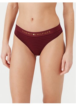 Tommy Hilfiger Figi klasyczne UW0UW05588 Bordowy Regular Fit ze sklepu MODIVO w kategorii Majtki damskie - zdjęcie 182674545