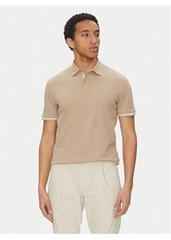 JOOP! Jeans Polo 15 JJJ-17Amare 30046012 Beżowy Modern Fit ze sklepu MODIVO w kategorii T-shirty męskie - zdjęcie 182674619