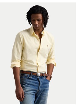 Polo Ralph Lauren Koszula 710953704004 Żółty Custom Fit ze sklepu MODIVO w kategorii Koszule męskie - zdjęcie 182674699