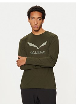 Salewa Koszulka techniczna Solidlogo Dry 27340 Zielony Regular Fit - id: 0000303933647 - marki SALEWA - 182674737 Salewa Koszulka techniczna Solidlogo Dry 27340 Zielony Regular Fit ze sklepu MODIVO w kategorii T-shirty męskie - zdjęcie 182674737