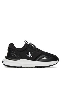 Calvin Klein Jeans Sneakersy V3X9-83010-1464999 Czarny ze sklepu MODIVO w kategorii Buty sportowe dziecięce - zdjęcie 182674887