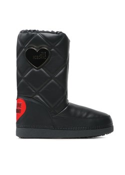LOVE MOSCHINO Śniegowce JA24172G1HIT7000 Czarny ze sklepu MODIVO w kategorii Śniegowce damskie - zdjęcie 182674897