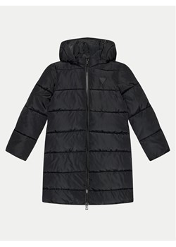 Guess Kurtka puchowa J4BL27 WB240 Czarny Regular Fit ze sklepu MODIVO w kategorii Kurtki chłopięce - zdjęcie 182674958