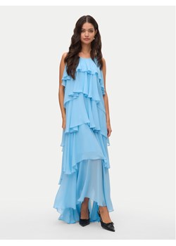 Vero Moda Sukienka wieczorowa Felicia 10331377 Błękitny Regular Fit ze sklepu MODIVO w kategorii Sukienki - zdjęcie 182674969